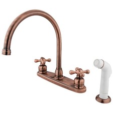 Kingston Brass KB72.AX 1.8 GPM Standard Kitchen Faucet - - Copper