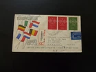 Europa Cept registered FDC sent to Saigon Vietnam Netherlands 1959
