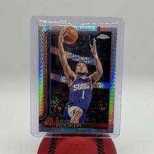 Topps Chrome 2025-26 Devin Booker Phoenix Suns Silver Refractor  #195