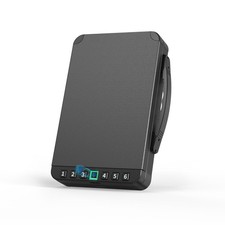 Biometric Fingerprint Safe for Handgun, Smart Safe with Fingerprint & Passwor...