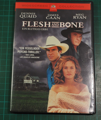 FLESH AND BONE mit James Caan, Meg Ryan - DvD in sehr guter Erhaltung