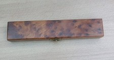 Hand Made Bur Wood Pen-Pencil Box