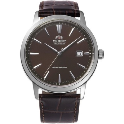 Orient Contemporary Men's Watch RA-AC0F17Y30B 42mm AC0F Brown Dial Leather 50M