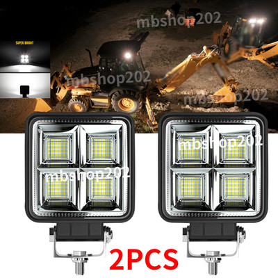 LED Work Light Rectangular Fits CASE Backhoe Loader and Crawler Dozer Flood lamp