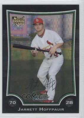 2009 Bowman Draft Chrome X-Fractor 53/199 Jarrett Hoffpauir #BDP35 0t6