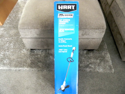 NEW HART 20V 20Volt 13-inch String Trimmer/Edger - Tool Only