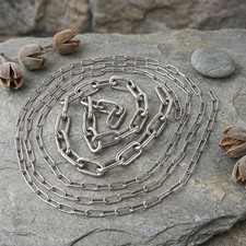 Marine Safe 316 Stainless Steel Chain 2m Polished Finish for Boat Applications