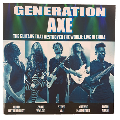 Generation Axe The Guitars That Destroyed The World Vinyl 2 x LP 2019 EU Orange