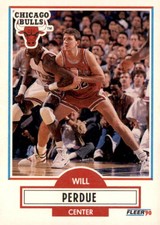 1990-91 Fleer #29 Will Perdue