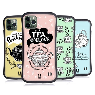HEAD CASE TEA TIME HYBRID CASE FOR APPLE iPHONES PHONES - Image 1 of 4