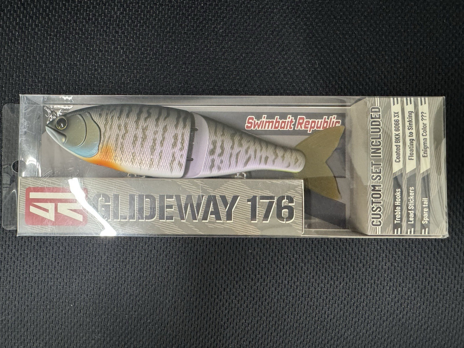 Glideway 176 Swimbait #25 BL8NKT OG X SWIMBAIT REPUBLIC (NEW) - Image 7