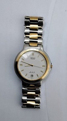 SEIKO A.G.S. Quarz Herren / Unisex Uhr - Automatic System / Vergoldet / Vintage