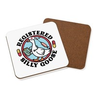 Silly Goose Untersetzer GeträNke ÄRztin Apothekerin Witz Humor Mutter 9X9Cm