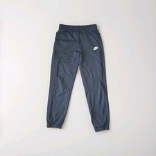 Nike Youth Grey Jogger Pants Regular Elastic Waist Drawstring Polyester XL
