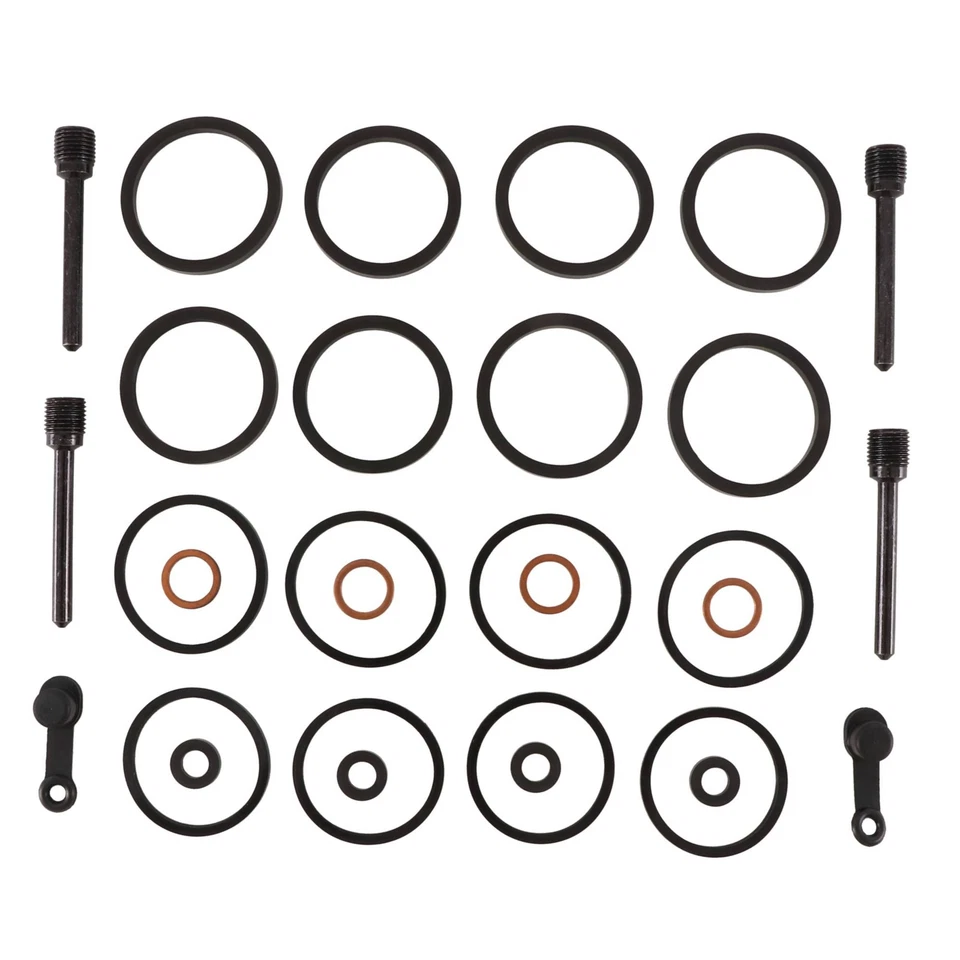 All Balls Front Caliper Rebuild Kit 18-3112 For Kawasaki ZX 10R Ninja 08-09 Foto 2 de 4