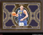 2024-25 Panini National Treasures Treasured Metals Gold #11 Nikola Jokic 3/10