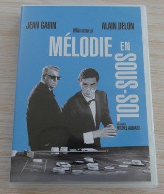 DVD PAL FILM MELODIE IM UNTERBODEN JEAN GABIN ALAIN DELON