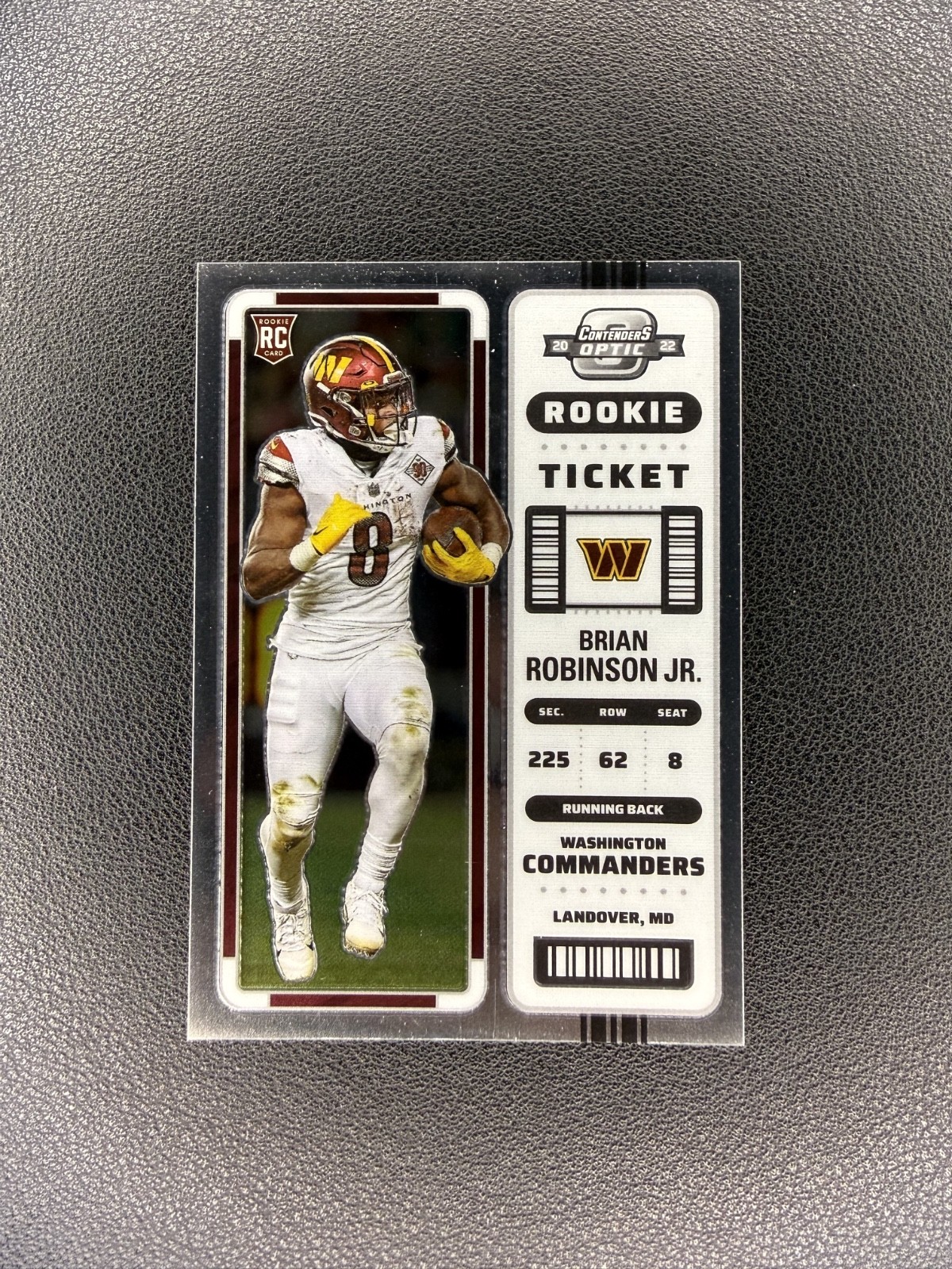 2022 Panini Contenders Optic - Rookie Ticket Brian Robinson Jr. #64