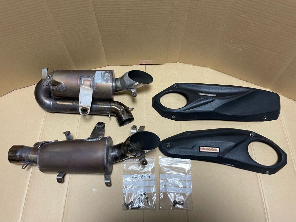 Cs Racing Panigale V4 Exhaust muffler 18-24 Ducati | eBay