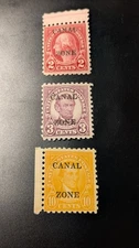 U.S. Canal Zone Stamp #97-99 Very Fine Mint Never Hinged