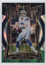 2024 Panini Select Concourse Black & Green Shock Prizm Cooper Rush #22 2l4