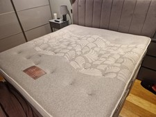 Superking Size Divan Bed. 4 Drawers with Mattress. 200cm x 190cm. 3 yrs old. VGC