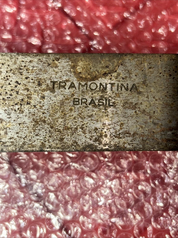 TRAMONTINA 30" Genuíno Tradicional Aço Carbono Bush Facão FEITO NO BRASIL - Imagem 2 de 4