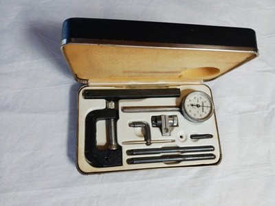 VINTAGE SEARS CRAFTSMAN DIAL INDICATOR .001'' W/HARD CASE