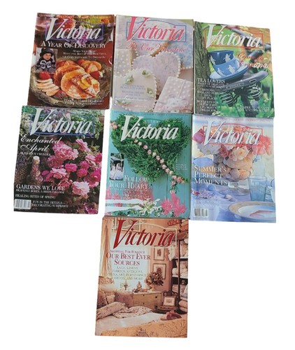 Victoria Magazine Lot 7 Issues 1998 Jan Feb Mar Apr Jun Jul Aug Volume ...