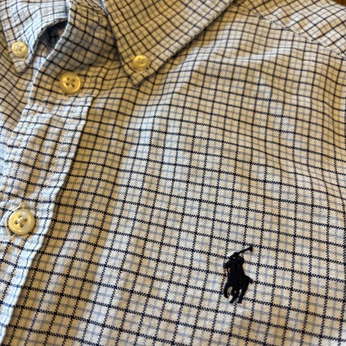 Ralph Lauren Size 10 12 Medium Button Down Plaid Dress Shirt Boys Youth LOT - Picture 9 of 21