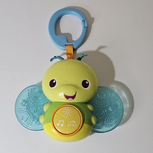Bright Starts Beaming Buggie Take Along Toy Soother Bee Butterfly / HTF / Works 