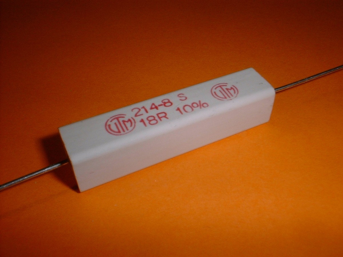 1kohm 5W - Resistore Wirewound Su Cassa - Resistori - Foto 3