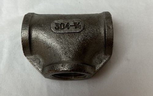 Tee 304 Stainless Steel 150# 3/4" NPT - Picture 5 of 5