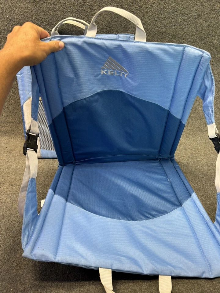 Lot Of 2 Kelty Foldable Packable Camp Stadium Bleacher Chair Pad/Seat Fast Ship - Image 3 of 4