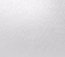 10 x A4 Card Frost White Pearlised Brocade Embossed Design Textured Card Quality