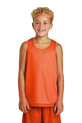 Sport-Tek YST500 Youth Polyester PosiCharge Classic Mesh Reversible Tank Top - Picture 22 of 80