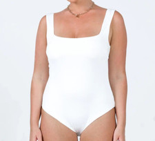 NWT Princess Polly GALA BODYSUIT WHITE US Size 8 Free Shipping
