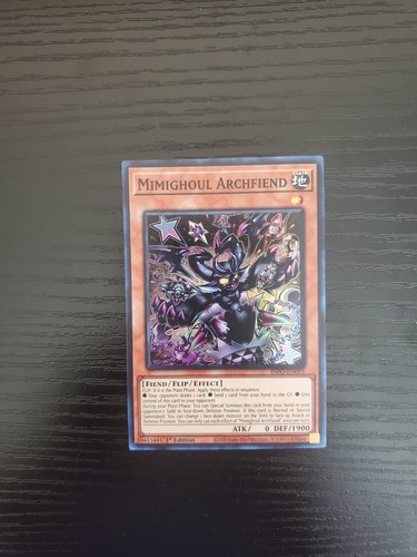 Yugioh The Infinite Forbidden - Mimighoul Archfiend - INFO-EN093 - 第 1/2 張圖片