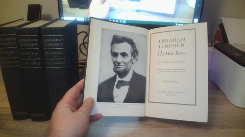 1939 Antique History Set "Abraham Lincoln, The War Years" Volumes I-IV - Picture 8 of 9