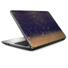 Laptop Skin Wrap Universal for 13 inch - gold dust lens flare glitter