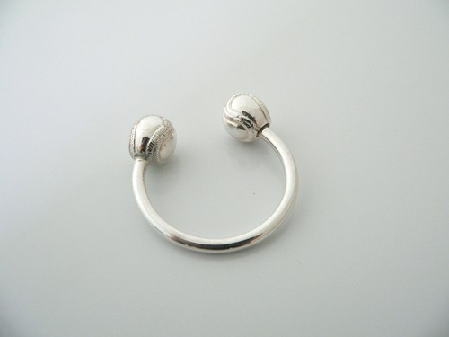 Tiffany \u0026 Co Silver Baseball Ball Key 