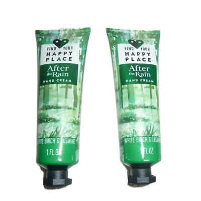 NEW LOT of 2 Find Your Happy Place Hand Cream ''After The Rain  1 oz each