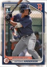 2024 BOWMAN PROSPECTS 1ST ANTONIO ANDERSON BOSTON RED SOX #BP-20 