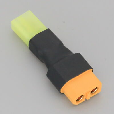 Mini Tamiya Male to XT60 Female Jack No Wires Adapter RC Lipo Battery Hobby