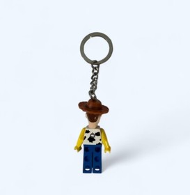 LEGO DISNEY PIXAR TOY STORY WOODY KEYCHAIN MINIFIGURE HTF RARE 