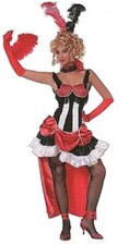 Saloonlady Cancan Kostüm Kleid Cowgirl Saloon Lady Saloongirl Burlesque Corsage