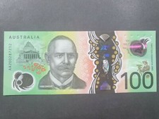 $100 2020 First Prefix AA20 Unc Lowe/Kennedy R628aF Australia Note No Scratches