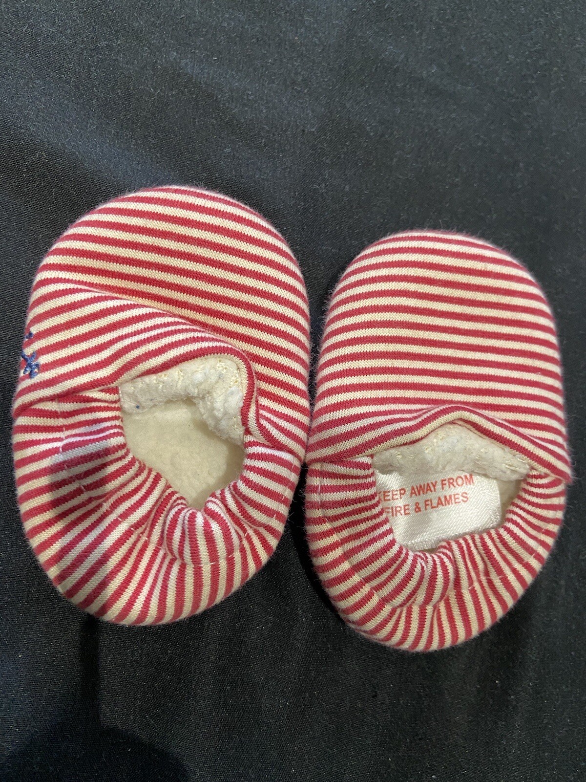 APL The Little White Company Slippers 3 6months