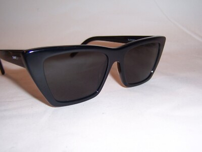 サンローラン サングラス SL276 MICA ブラック キャットアイ ケース付 Saint Laurent™ SL 276 Mica Cat-Eye Sunglasses | EyeOns.com
