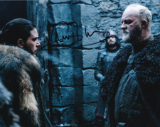 TIM MCINNERNY signed Autogramm 20x25cm GAME OF THRONES in Person autograph COA